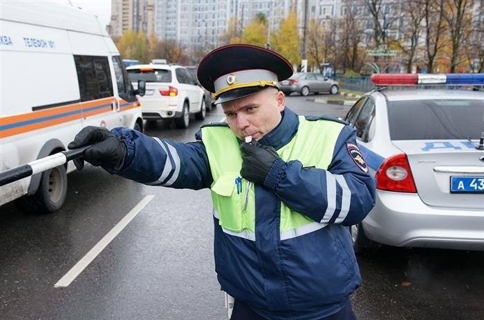 Причины для остановки движения