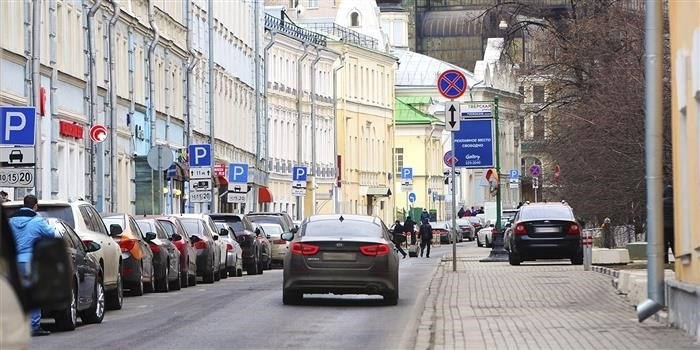 Фото: официальные ворота мэра и правительства Москвы.