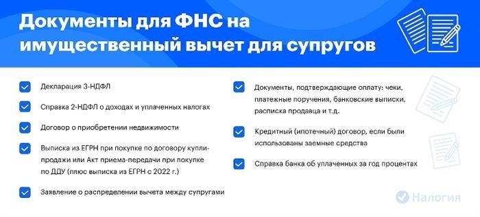 Документ о возврате фиксированного налога на супруга